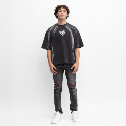 Heartless Disstressed Tee